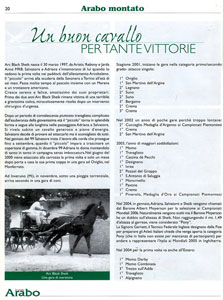 Arc Black Sheikh risultato
